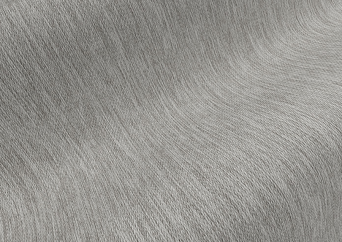 Genoa Faux Silk (Blackout), Silver Shimmer - Roman Blind - Image 4